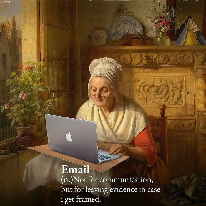 70 Classical Art Memes That Masterfully Mix Contemporary Life With Classical Art (New Pics)