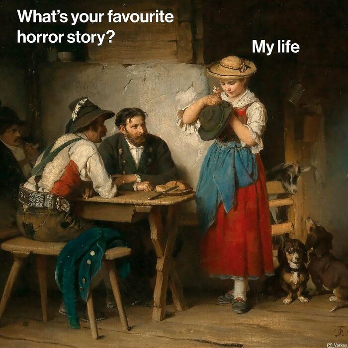 70 Classical Art Memes That Masterfully Mix Contemporary Life With Classical Art (New Pics)