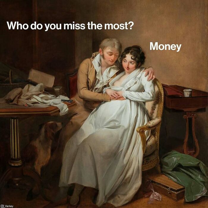 70 Classical Art Memes That Masterfully Mix Contemporary Life With Classical Art (New Pics)