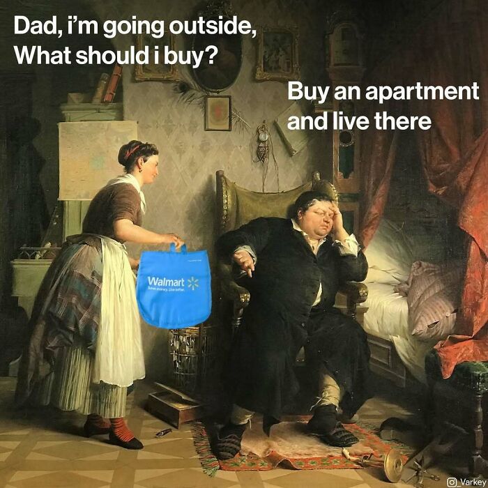 70 Classical Art Memes That Masterfully Mix Contemporary Life With Classical Art (New Pics)