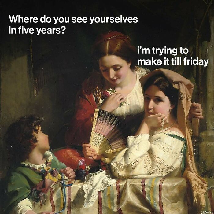 70 Classical Art Memes That Masterfully Mix Contemporary Life With Classical Art (New Pics)