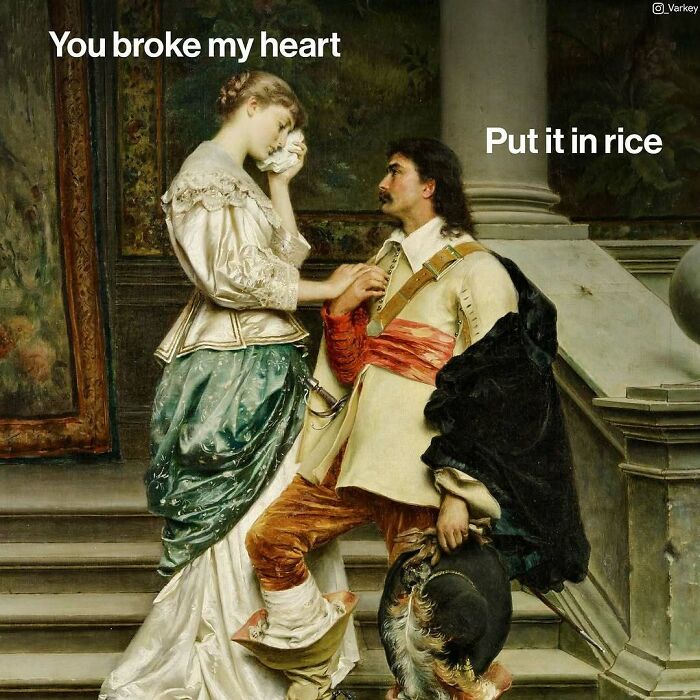 70 Classical Art Memes That Masterfully Mix Contemporary Life With Classical Art (New Pics)