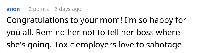 “My Mom’s Old Boss Is Having An Absolute Meltdown Because She Quit, And The Reason Is Just Golden”