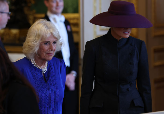 Body Language Expert Dissects Melania Trump And Kate Middleton’s Awkward State Visit Moment