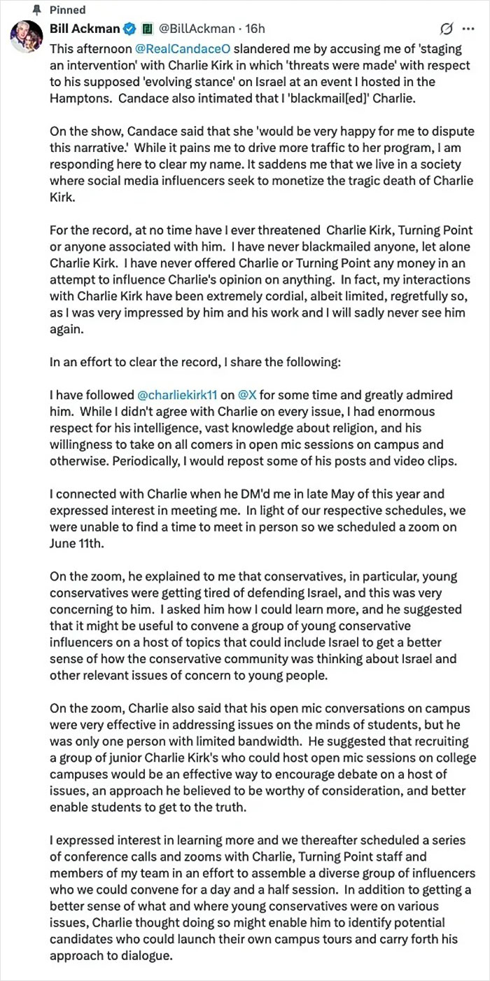 Candace Owens Pushes Theory That Public Is Being Misled On Charlie Kirk’s Passing