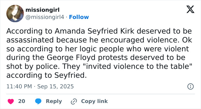 Amanda Seyfried Aggressively Slammed For Calling Charlie Kirk &#8220;Hateful&#8221; After He Lost His Life