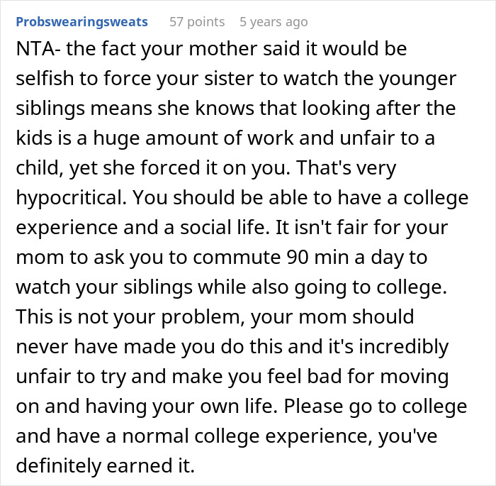 Sparks Fly After 18YO Tells Single Mom He’s Sick Of Raising 5 Siblings And Wants To Go To College