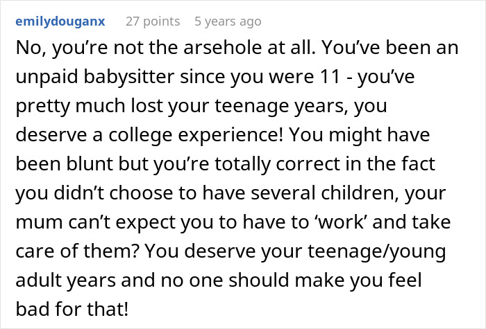 Sparks Fly After 18YO Tells Single Mom He’s Sick Of Raising 5 Siblings And Wants To Go To College