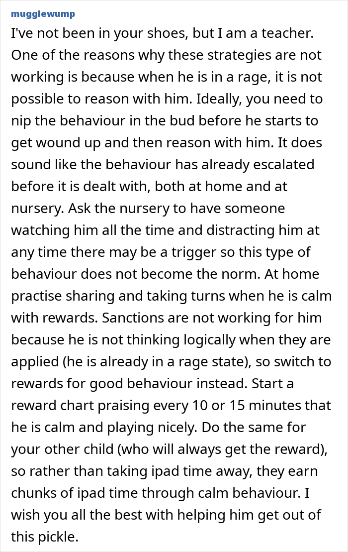 4YO Out Of Control After Joining Nursery, Desperate Mom Asks For Advice On Uncontrollable Son