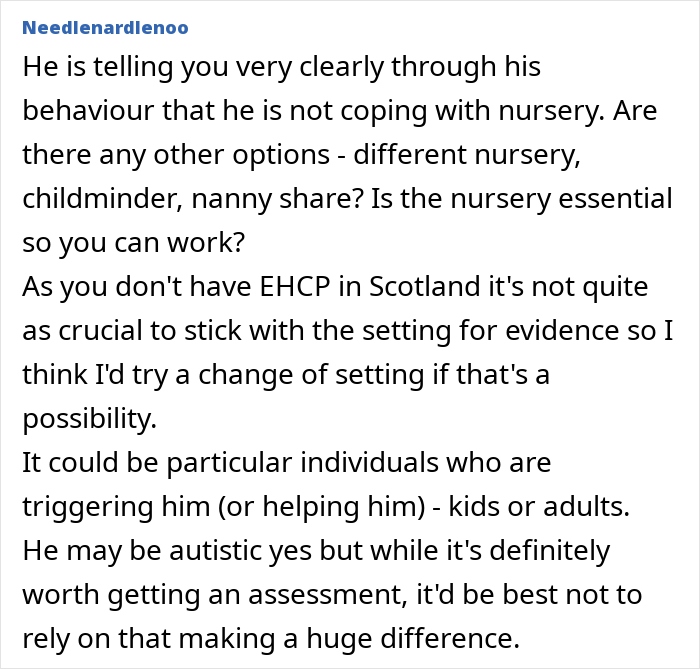 4YO Out Of Control After Joining Nursery, Desperate Mom Asks For Advice On Uncontrollable Son