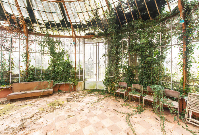 “Secret Gardens”: I Photographed Abandoned Greenhouses Around The World (19 Pics)
