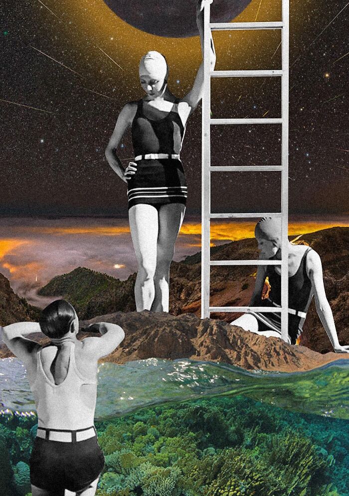 I Made 23 Digital Collages That Bend Space And Reality