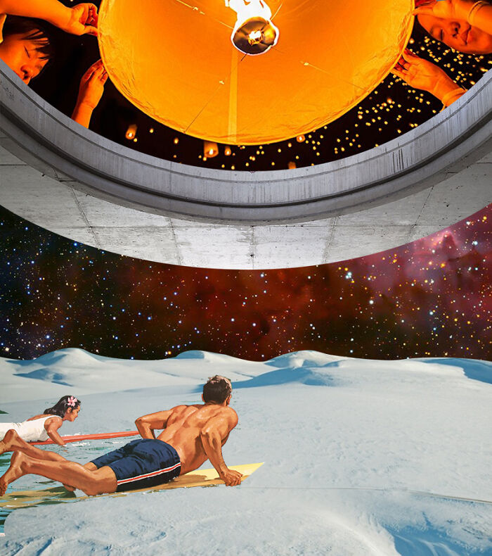 I Made 23 Digital Collages That Bend Space And Reality