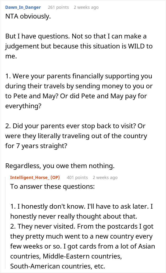 17YO’s Life Shaken Up After Her Parents Return From A 7-Year-Long &#8216;World Trip&#8217; And Want Her Back
