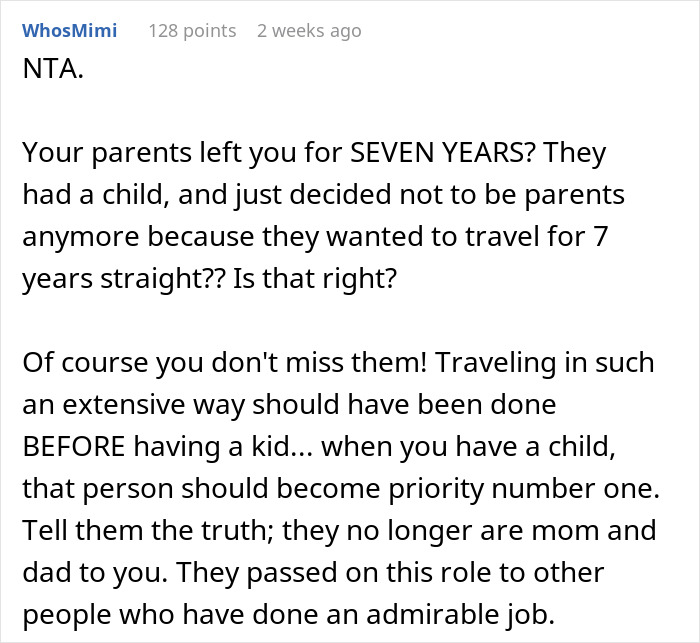 17YO’s Life Shaken Up After Her Parents Return From A 7-Year-Long &#8216;World Trip&#8217; And Want Her Back