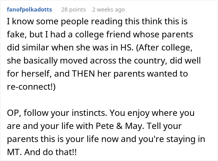 17YO’s Life Shaken Up After Her Parents Return From A 7-Year-Long &#8216;World Trip&#8217; And Want Her Back