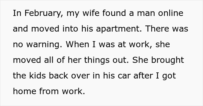 Stay-At-Home Mom Leaves Husband And Kids Behind For A New Boyfriend