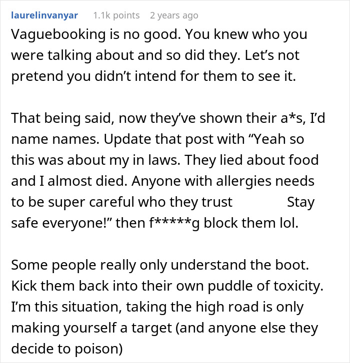 “They Weren’t Real Burgers”: Woman Goes Into Anaphylactic Shock After BIL Lies About The Food