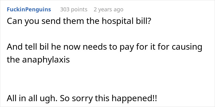 “They Weren’t Real Burgers”: Woman Goes Into Anaphylactic Shock After BIL Lies About The Food