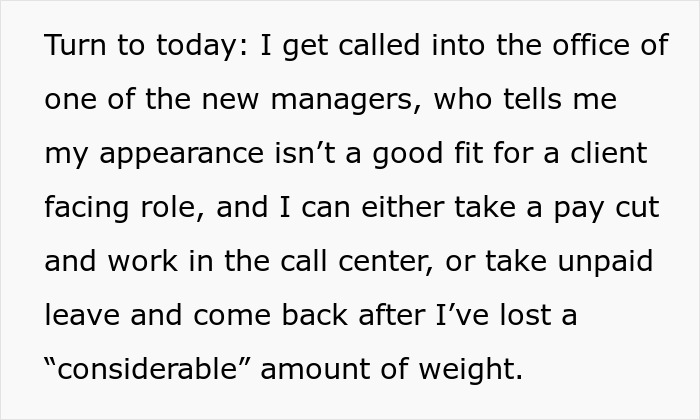 Chauvinist Boss Demands Lady Lose Weight For Client, She&#8217;s Delighted By How Karma Gets Back At Him