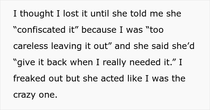 Mom “Confiscates” 22YO’s Cash, Takes Underwear As They Are ‘Immoral’, Loses It When She Installs Lock