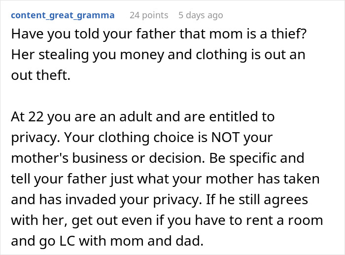 Mom “Confiscates” 22YO’s Cash, Takes Underwear As They Are ‘Immoral’, Loses It When She Installs Lock
