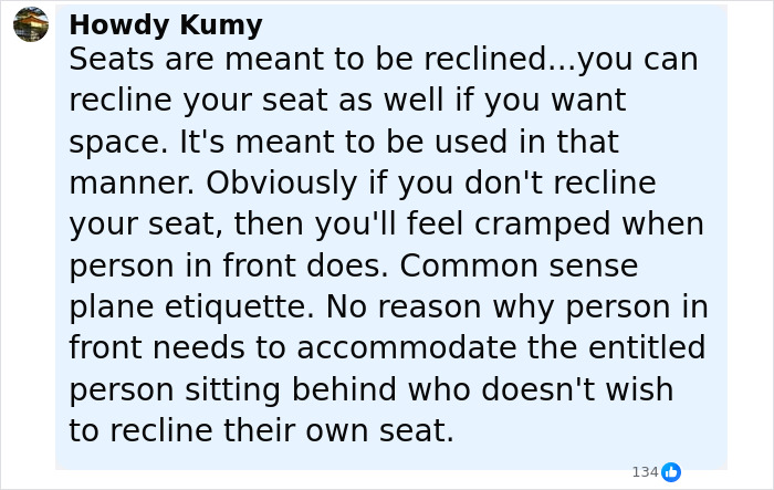 “Buy Another Seat”: Mom Sparks Outrage After Passenger Reclines Seat Into Her Lap