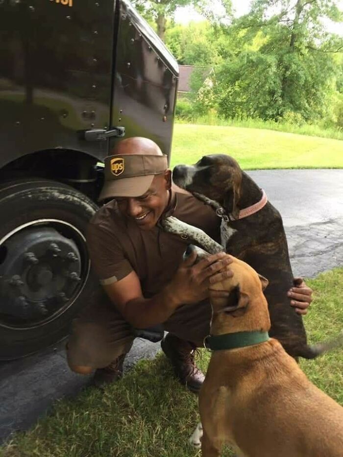 145 Times UPS Drivers Met Adorable Pets And Couldn’t Help But Brag (New Pics)