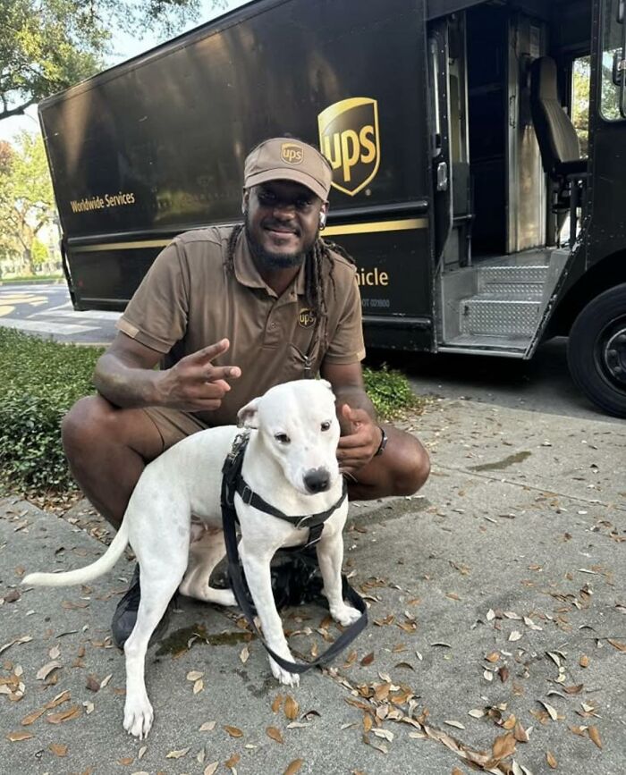 145 Times UPS Drivers Met Adorable Pets And Couldn’t Help But Brag (New Pics)