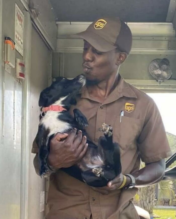 145 Times UPS Drivers Met Adorable Pets And Couldn’t Help But Brag (New Pics)