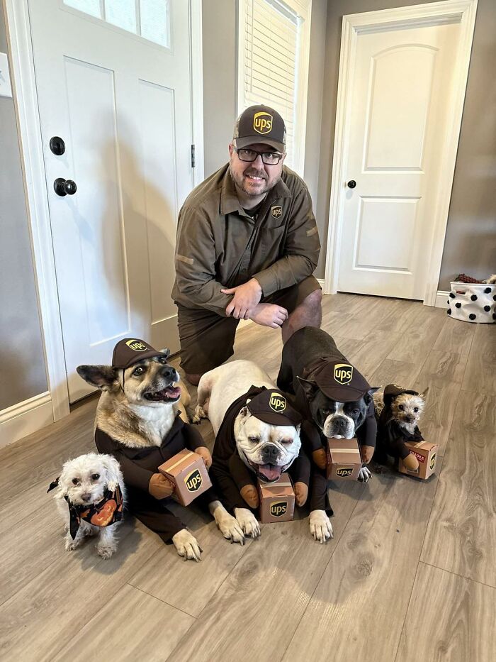 145 Times UPS Drivers Met Adorable Pets And Couldn’t Help But Brag (New Pics)
