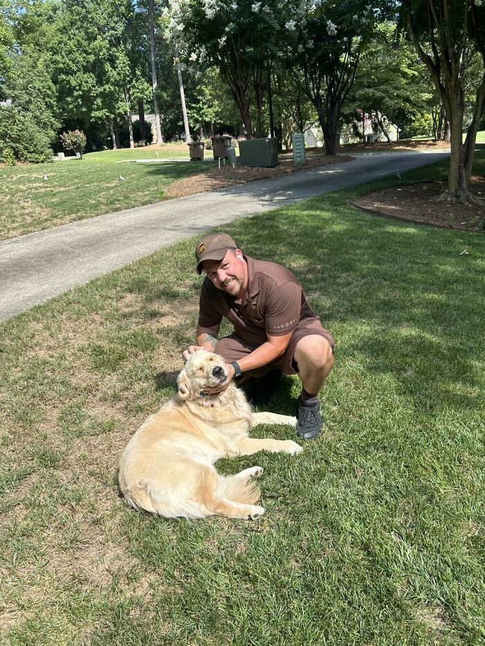 145 Times UPS Drivers Met Adorable Pets And Couldn’t Help But Brag (New Pics)