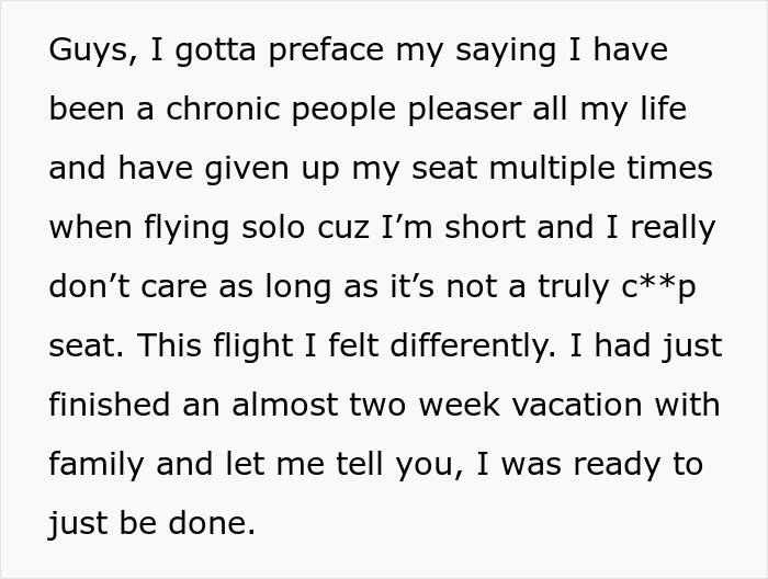 Woman Refuses To Give Up Her Plane Seat, Enjoys A Guilt-Free Nap Instead: “She Was Almost Crying”