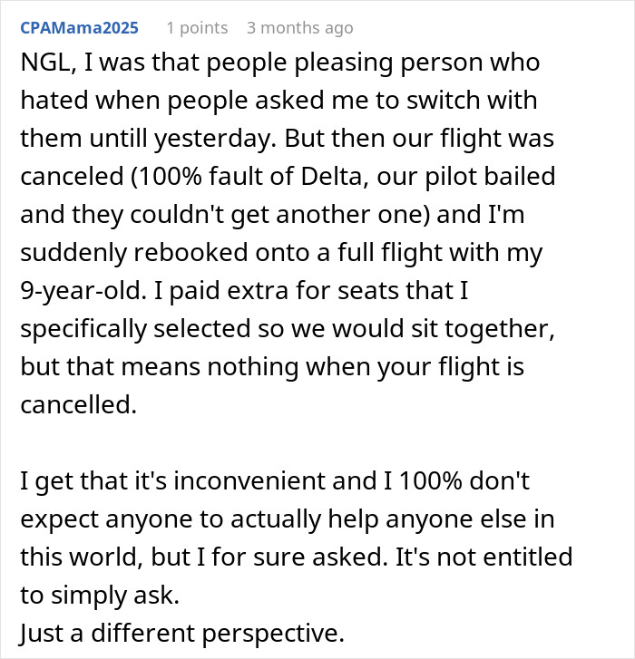 Woman Refuses To Give Up Her Plane Seat, Enjoys A Guilt-Free Nap Instead: “She Was Almost Crying”