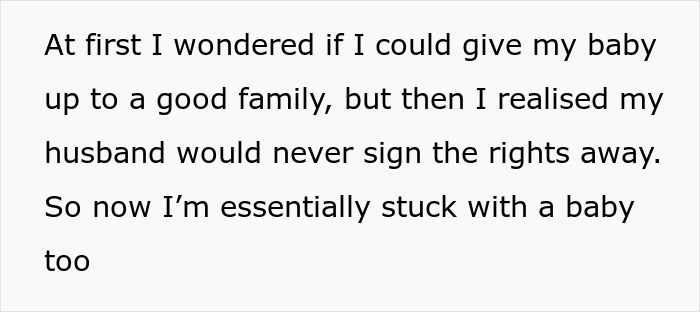 Husband Coerces Wife Into Pregnancy As Punishment For Cheating: &#8220;Ruin The Thing I Valued Most &#8211; My Body&#8221;