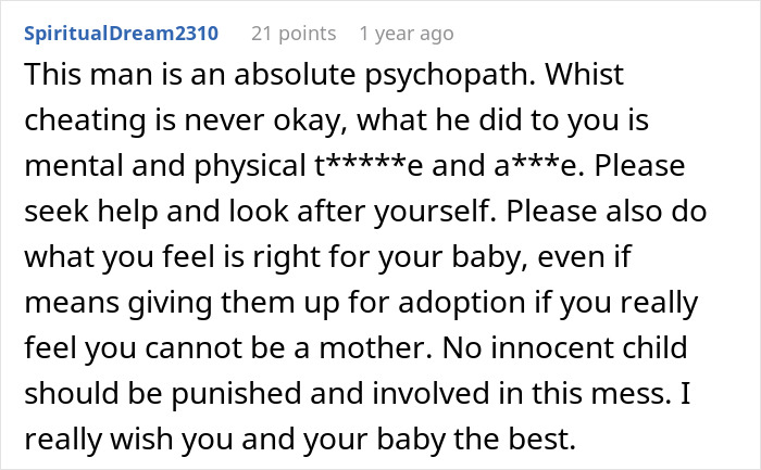 Husband Coerces Wife Into Pregnancy As Punishment For Cheating: &#8220;Ruin The Thing I Valued Most &#8211; My Body&#8221;