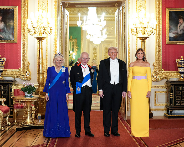 Melania Trump Fuels ‘Body Double’ Conspiracy After Viral Meeting With British Royal Family