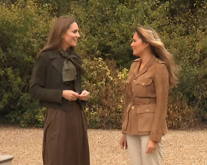 Melania Trump Fuels ‘Body Double’ Conspiracy After Viral Meeting With British Royal Family