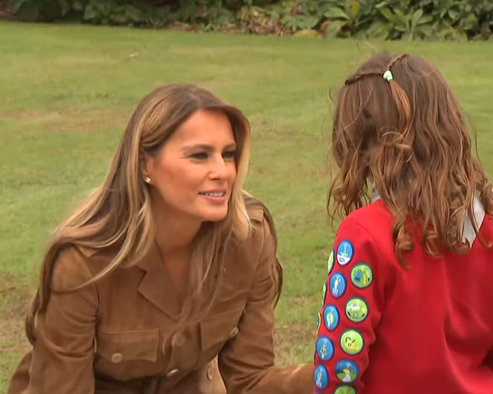 Melania Trump Fuels ‘Body Double’ Conspiracy After Viral Meeting With British Royal Family