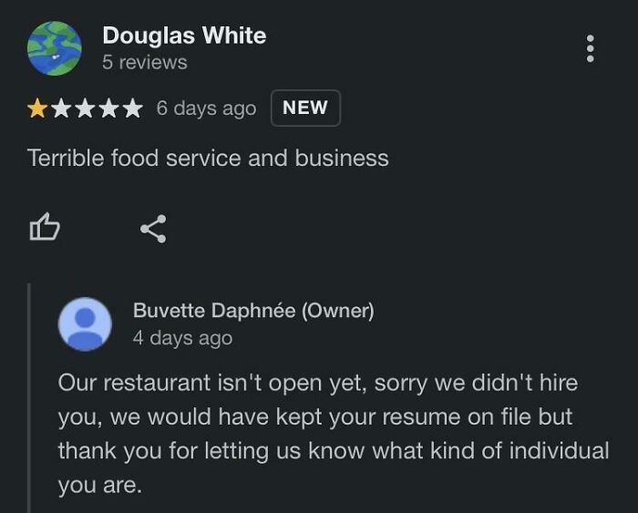 50 Times Customers Tried To Sabotage Businesses With Their Bad Reviews But Got Brutally Shut Down
