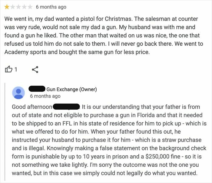 50 Times Customers Tried To Sabotage Businesses With Their Bad Reviews But Got Brutally Shut Down