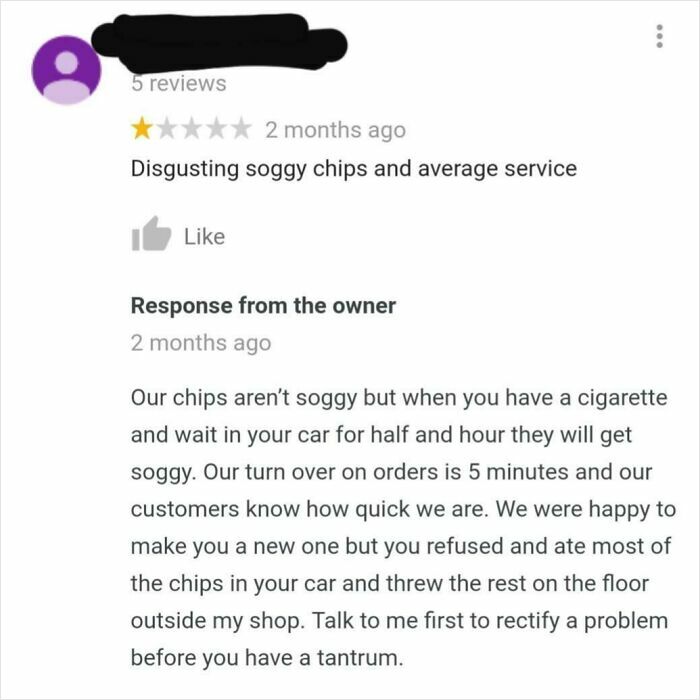 50 Times Customers Tried To Sabotage Businesses With Their Bad Reviews But Got Brutally Shut Down