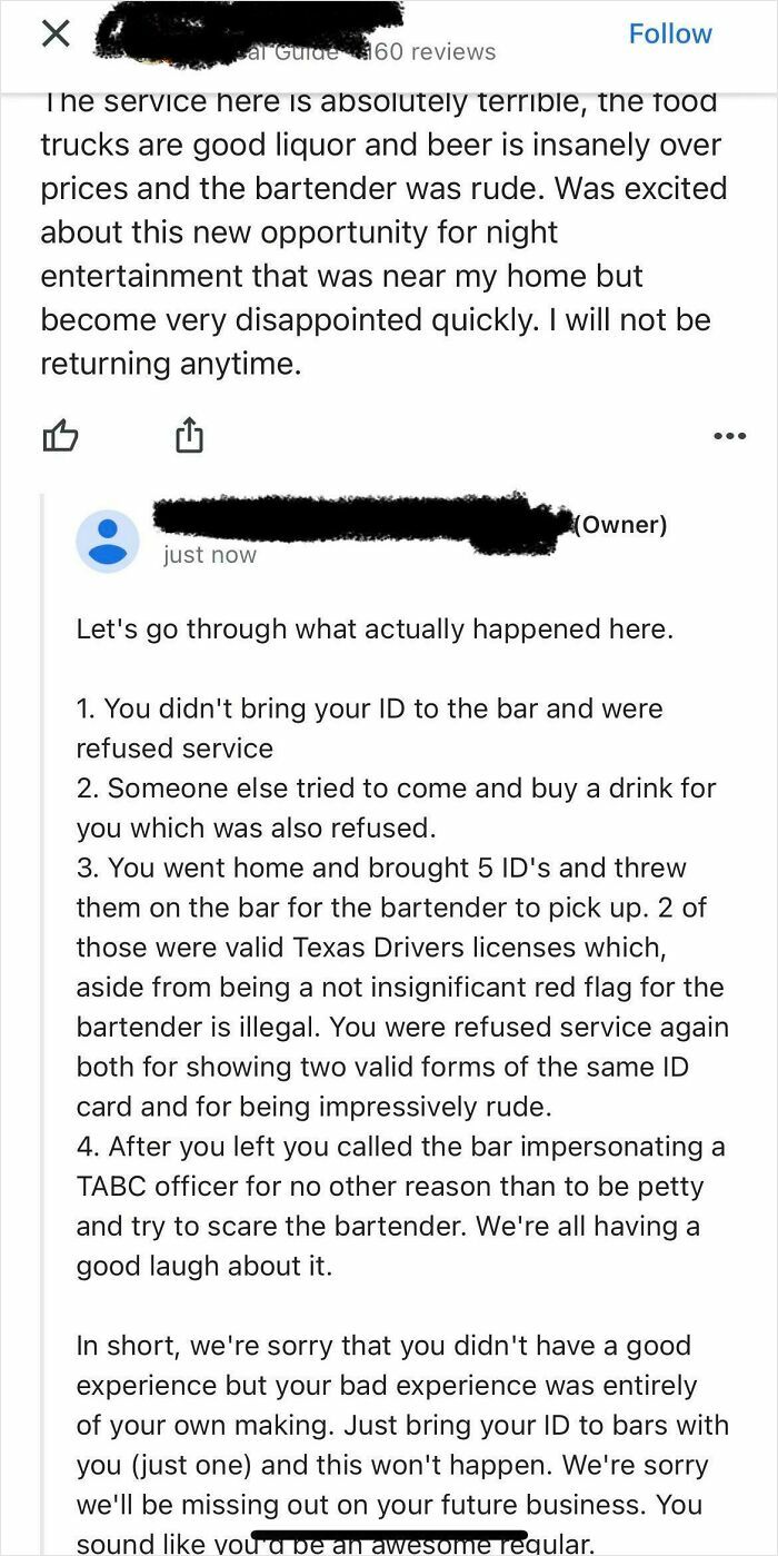 50 Times Customers Tried To Sabotage Businesses With Their Bad Reviews But Got Brutally Shut Down