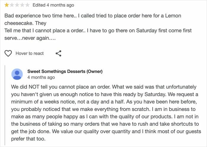 50 Times Customers Tried To Sabotage Businesses With Their Bad Reviews But Got Brutally Shut Down