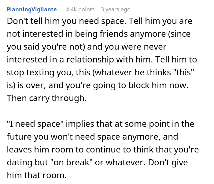 Guy Assumes He’s Been “Dating” Female Friend All Along, She Gives Him Reality Check