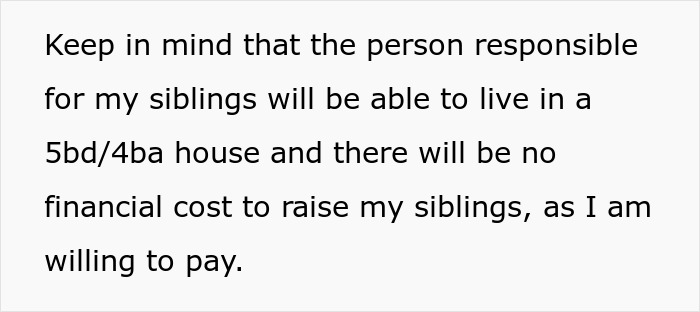 Aunt Explodes After 34YO Refuses To Adopt Orphaned Siblings, Settles On Covering Bills Instead