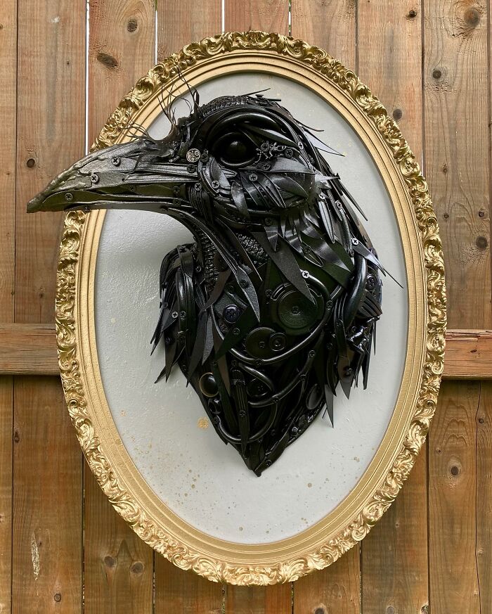 This Artist Creates Incredible Sculptures Out Of Stuff That&#8217;s Been Thrown Away (30 Pics)