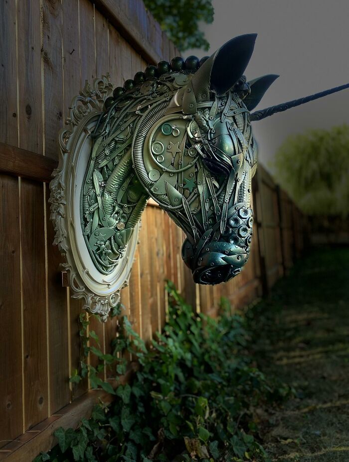 This Artist Creates Incredible Sculptures Out Of Stuff That&#8217;s Been Thrown Away (30 Pics)