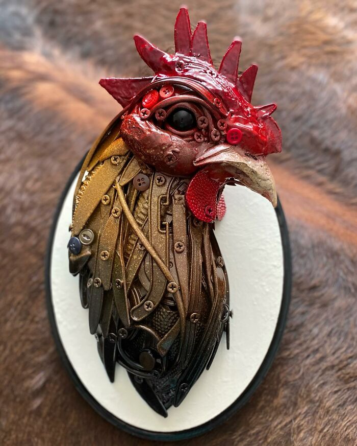 This Artist Creates Incredible Sculptures Out Of Stuff That&#8217;s Been Thrown Away (30 Pics)