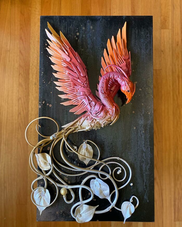 This Artist Creates Incredible Sculptures Out Of Stuff That&#8217;s Been Thrown Away (30 Pics)